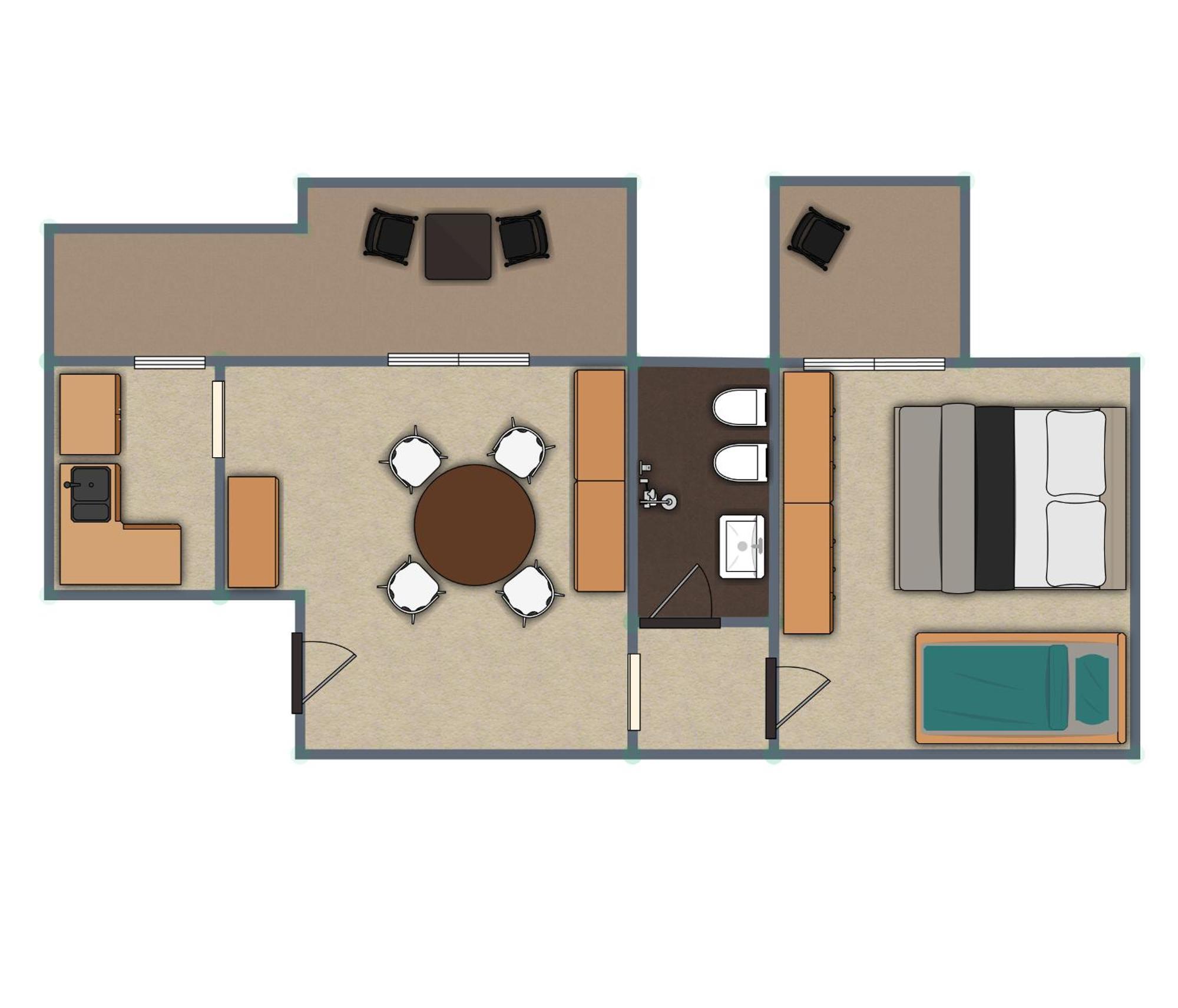 Residence Rainbow Bellaria – Igea Marina Szoba fotó